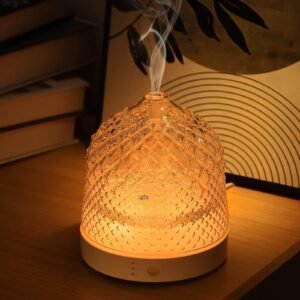 Glass Essential Oil Diffuser 200ml Ultrasonic Aroma Diffusers